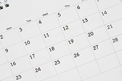 面接日決定